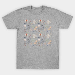 Simple watercolor flowers 3 T-Shirt